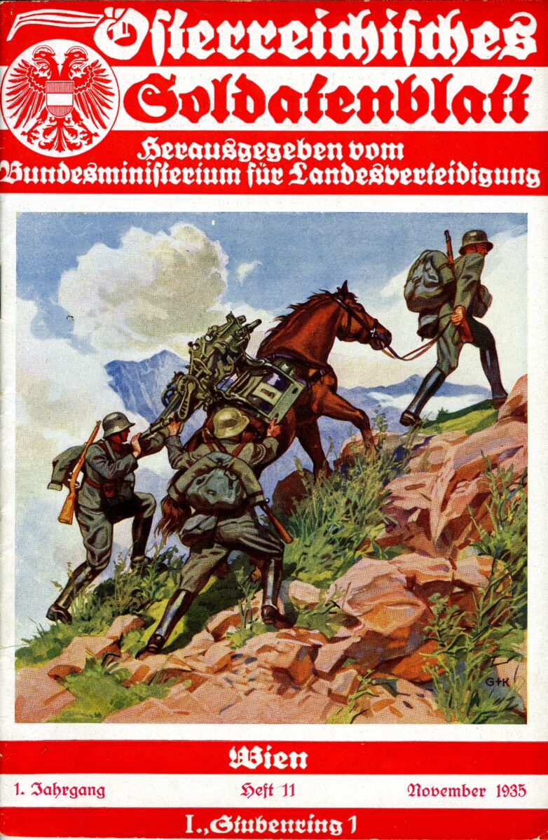 Österreichisches Soldatenblatt November 1935