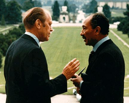 Gerald Ford & Anwar Sadat