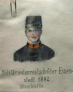 Rudolf Christ 1882 Militärunterrealschüler