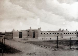 Artillerieschießplatz - Stallgebäude