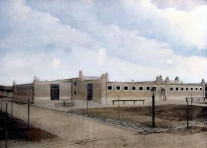 Artillerieschießplatz - Stallgebäude